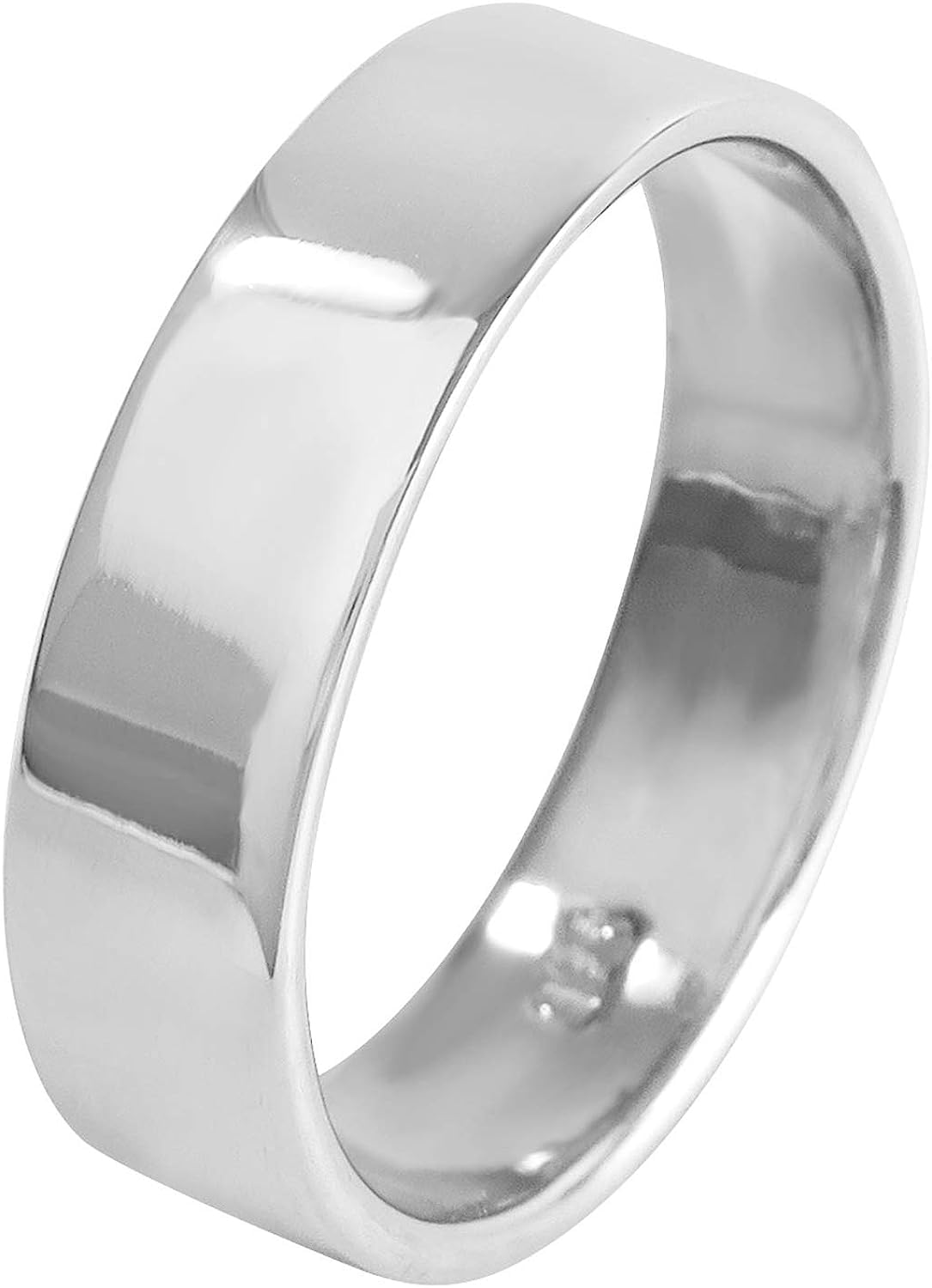 

Джин 5 мм Широкий Простой Серебро 925 Простые Размеры Плоское [Синдзюку Кура] Кольцо, 4.5-29 (Размер 10),