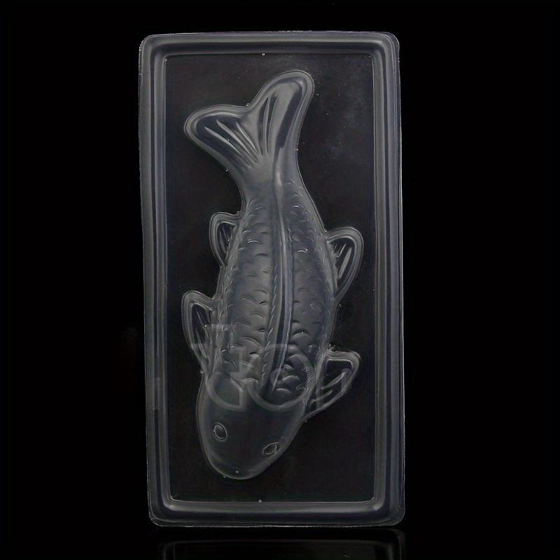 NEW Plastic Cake Chocolate Mould Jelly Handmade 3D Koi Fish Sugar Craft Mold DIY