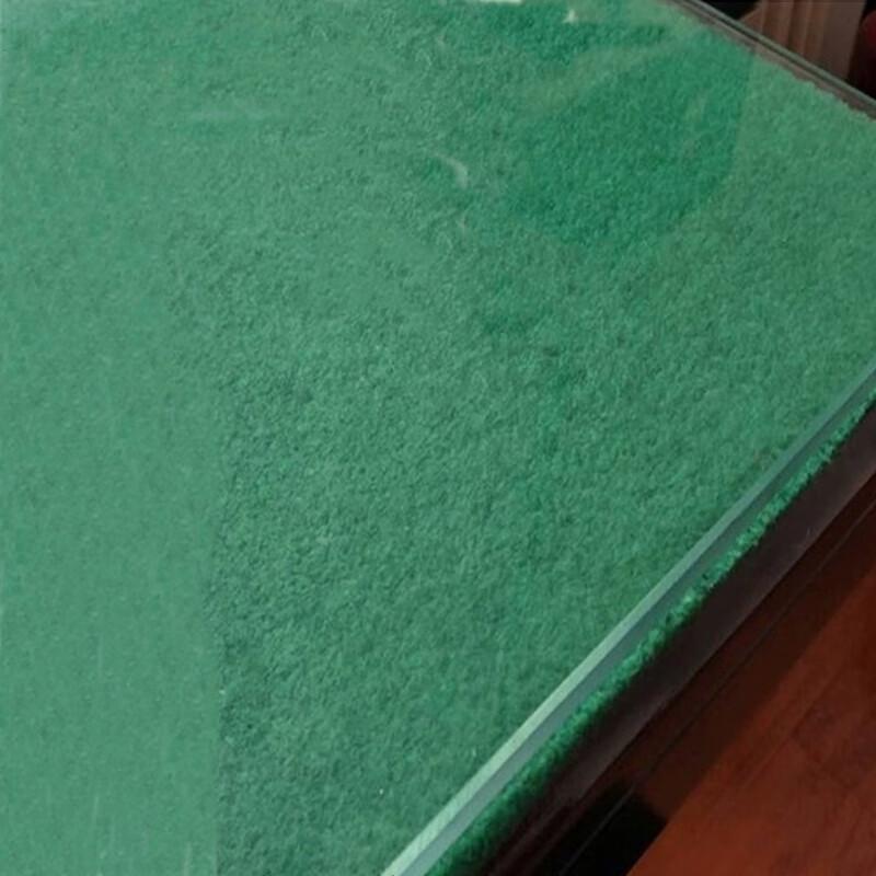 Green Flocked Office & Conference Desk Mat