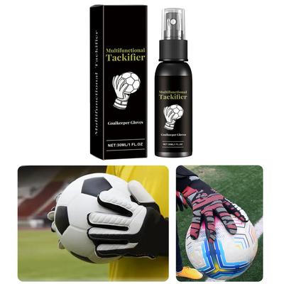30ml Fußball Grip Spray Torwarthandschuhe Kleber für verbesserten Torwarthandschuh-Grip Fußballzubehör Einfach zu verwenden