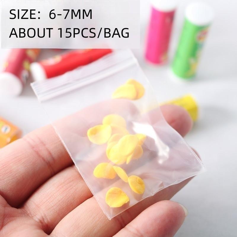 Maison de Poupée Miniature Nourriture Chips Bouteilles Modèle Snack Pour Poupées Barbies Maison de Poupée Jeu de Rôle Cuisine Jouet PER SET beige