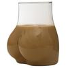 Creative Butt Shaped Mug Funny Butt Coffee Mug Thick Clear Borosilicate Glass Body Ass Cup Milk Water Mug For Adults Gift