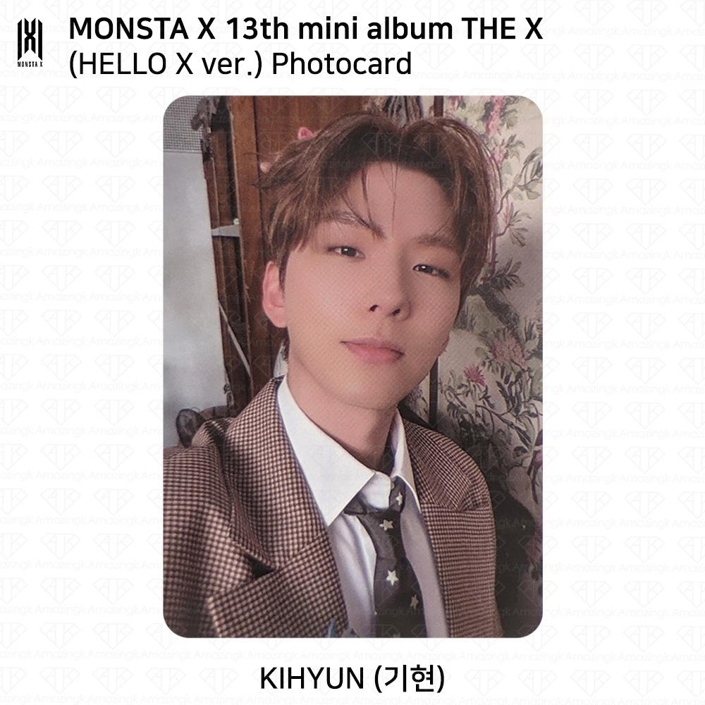 Monsta X The 13th Mini Album THE X Photobook Ver Hello X Ver Official Photocard