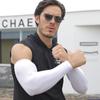 Anti-scottature manica elastica uomo donna Cool Muff taglie forti sport all'aria aperta protezione solare ciclismo manica blocco UV manica senza dita