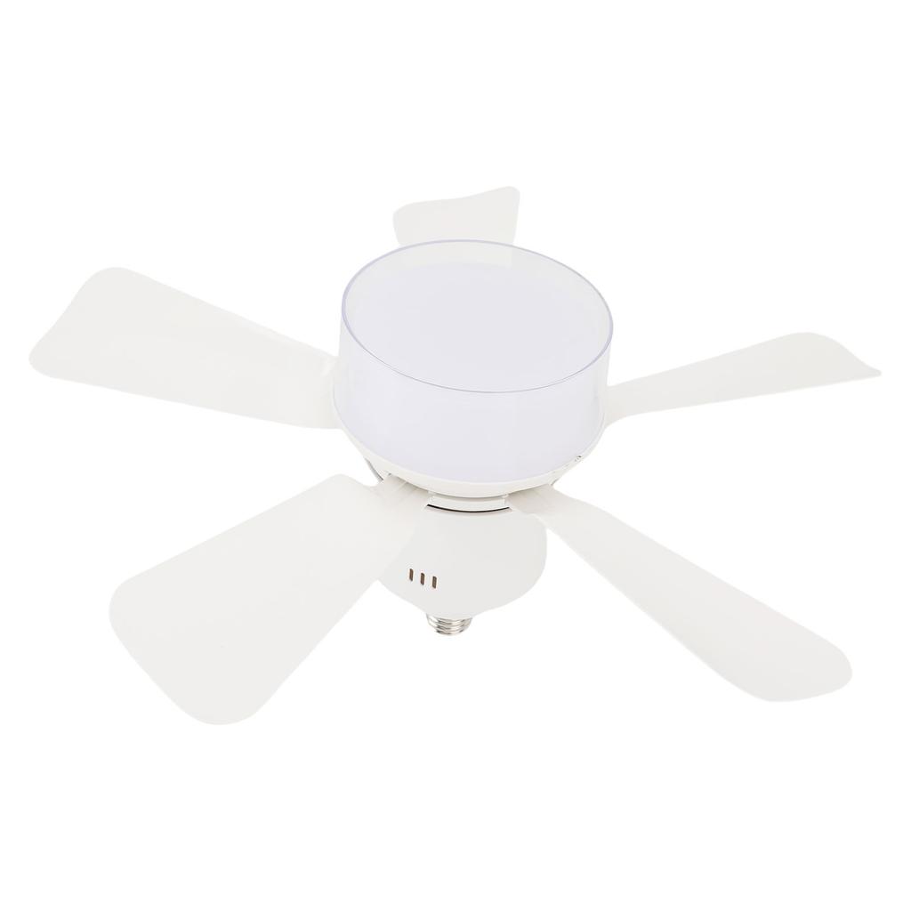 Ceiling Fan with Light 3 Colors Dimmable Quiet LED Ceiling Fan Lamp Screw in E26 Base Timer Function APP Control