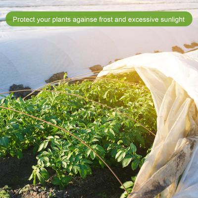 Plant Freeze Protection Cover Breathable Windproof Rapid Growth Promotion Cold Weather Protective Floating Row Covers for Plants