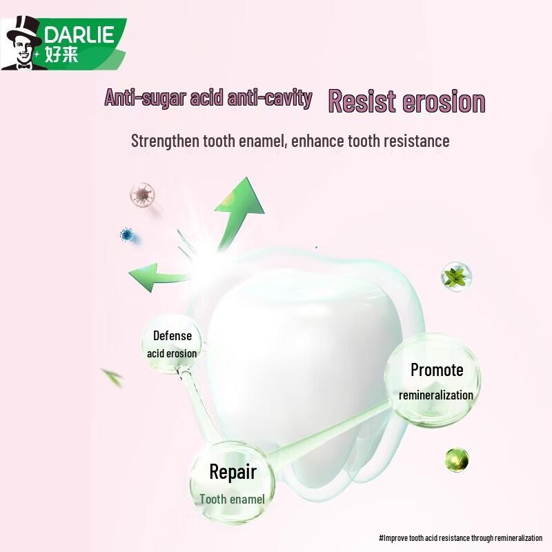 Darlie Tea Care Fluoride Toothpaste with Longjing Mint & Baking Soda
