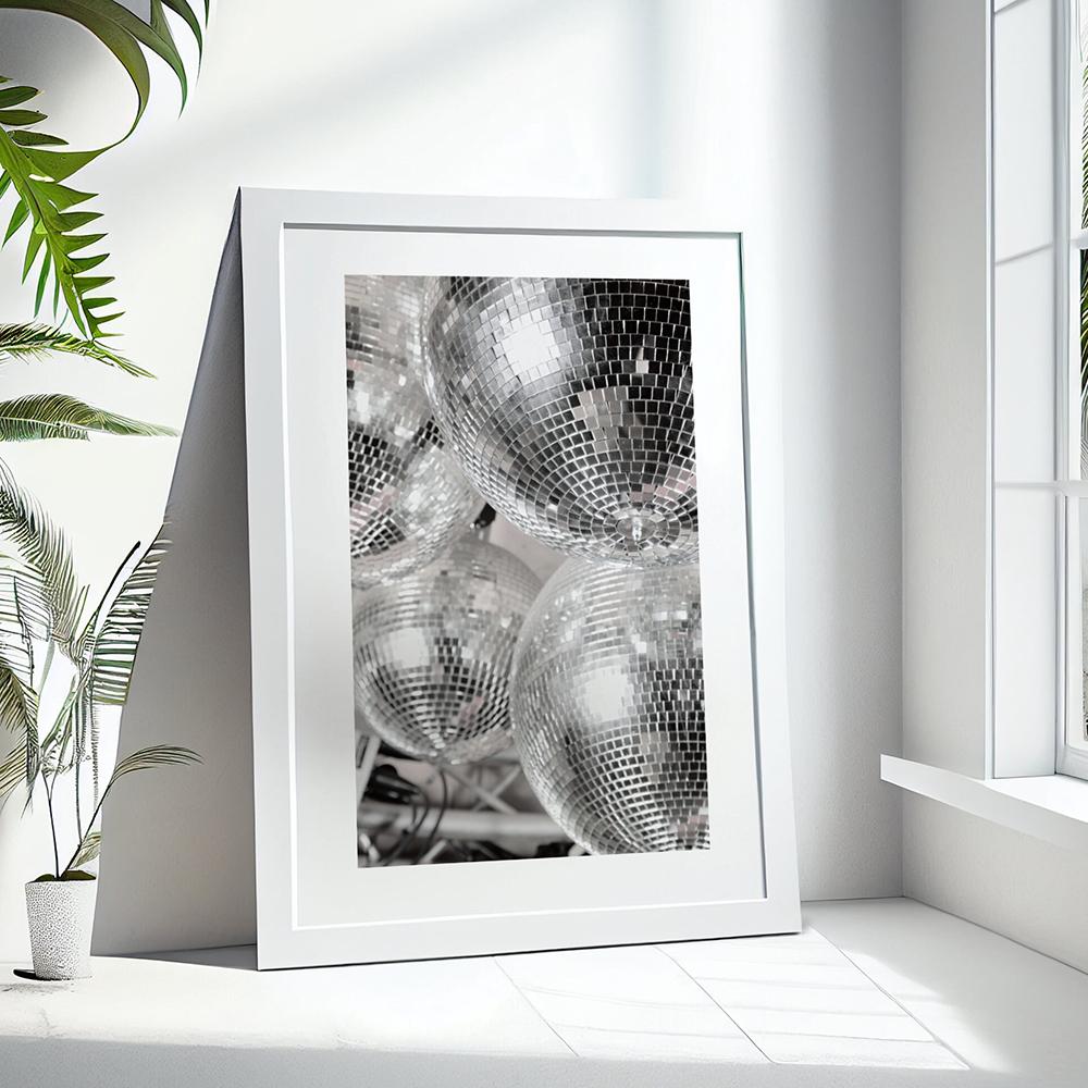 Home Music Disco Ball Wall Art Posters Breakfast Food Prints Kitchen Canvas Decor Leopard Animal Painting Room Home Decoration No Frame