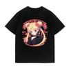 Sailor Moon Anime TShirt for Unisex Women Cute Cartoon Graphic Short Sleeve Casual Summer Cotton Tee