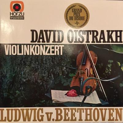 LP Record LUDWIG VAN BEETHOVEN, DAVID OISTRAC - Violinkonzert D-Dur 1C06390905 HÖR ZU 1973 Germany Classical Used