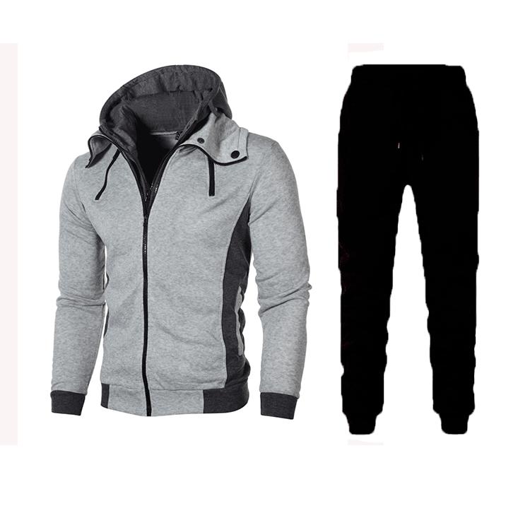 

Новое пальто мужское двухслойное с капюшоном толстовка мужское повседневное мужское пальто кардиган костюм 3XL