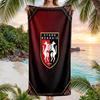 Stade Rennais FC Stampa Asciugatura Rapida Telo da Spiaggia Microfibra Assorbente Portatile da Viaggio Asciugamano da Nuoto