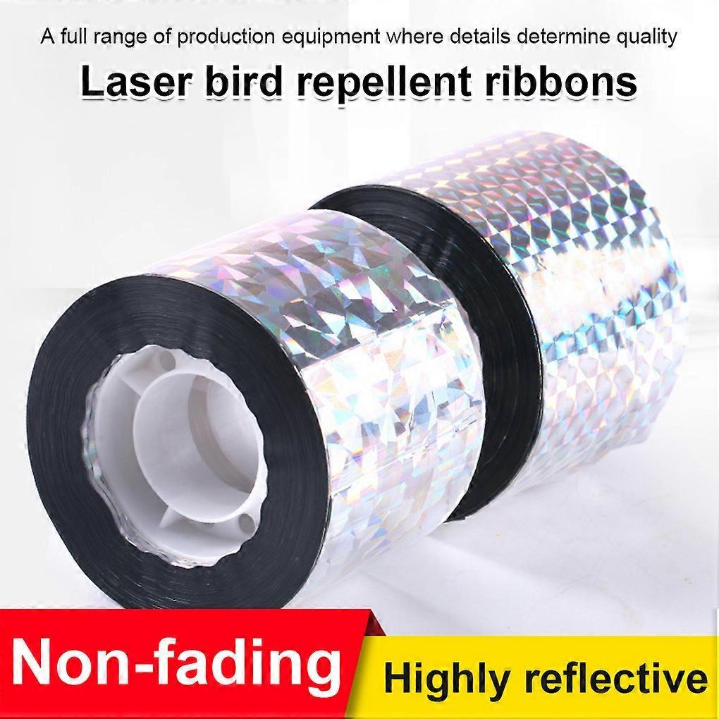 Scare Tape Polyester Film Weather Resistance Bird Deterrent Outdoor Accessory