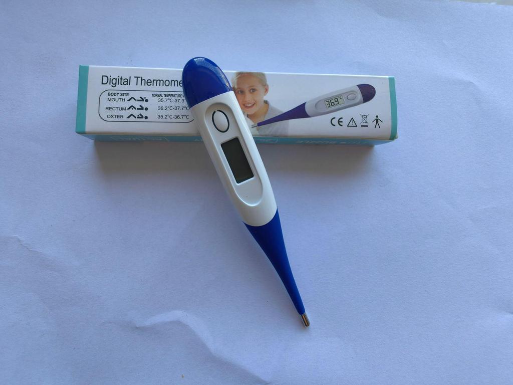Digitales Thermometer mit weicher Spitze für orale, axilläre und den Hausgebrauch