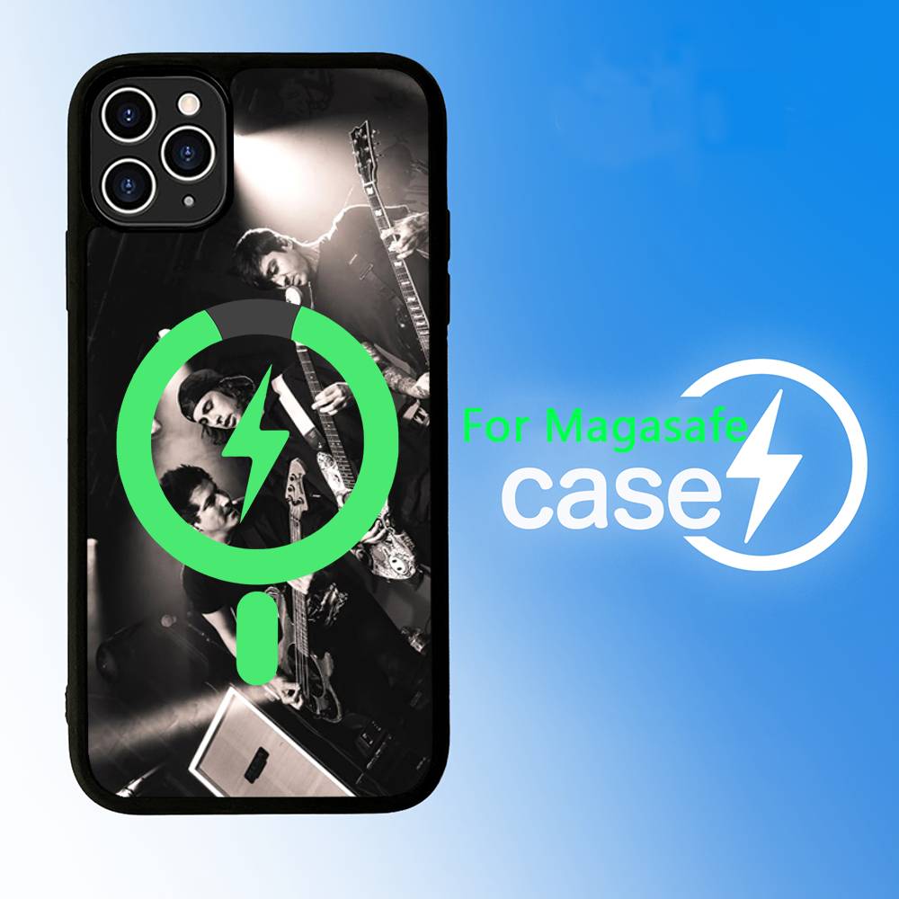 P-Pierce The Veil Band For Magesafe Magnetic Wireless Phone Case For iPhone 17 Pro Max Air 13 12 Mini 16 15 14 11