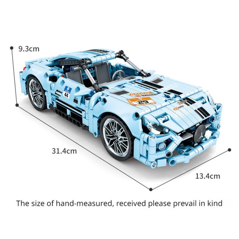 KAZI Building Block Huili Sports Car Racing Series Children's Puzzle Building Block Diy Assembly Model Boy Toy Gift