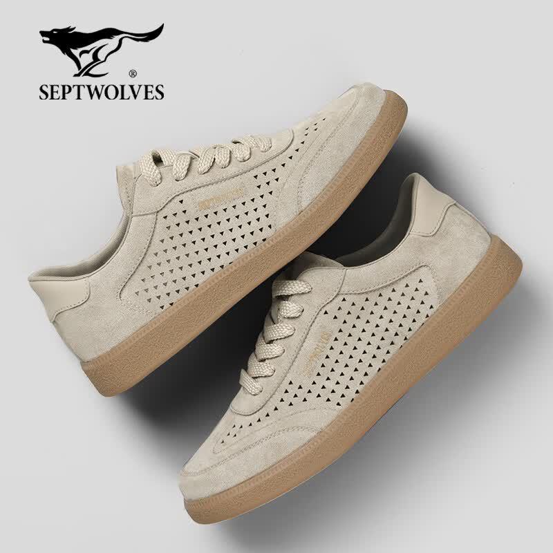Sevenwolves Herren 2026 Sommer Perforierte Freizeit Low-Top Sneaker