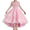Girls Holiday Dress Size 6-7 Girls Holiday Dress Size 5T Flower Girl Pageant Dress Girls Elegant Lace Baptism Wedding Gown Party Dresses