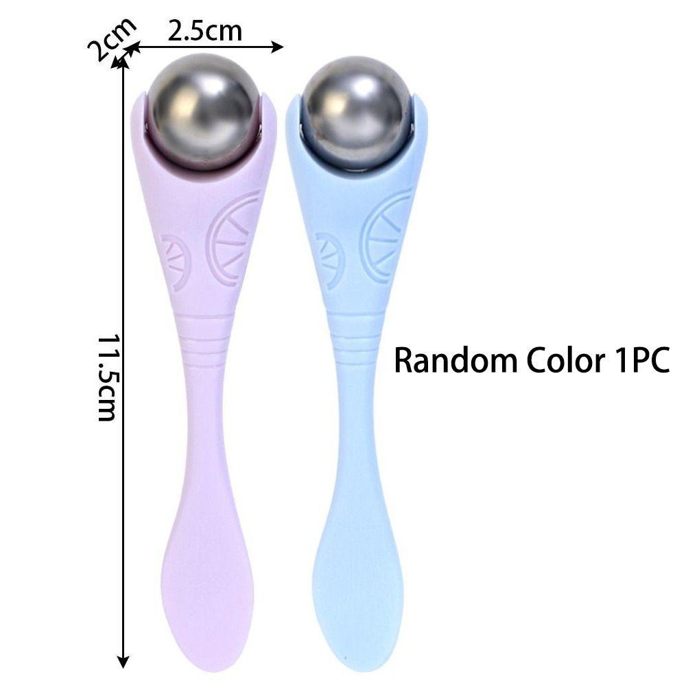 

Roller Eye Beauty Device Anti Wrinkle Eye Roller Massager Essence Introduction Stick Facial Random Color 1PC