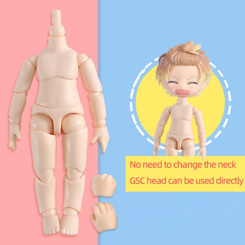 

XiDonDon 10см Кукольное тело для Obitsu11,Gsc,STO,1/12 Bjd Кукла Голова Действие Фигура Девочки Мальчики Игрушки Куклы Аксессуары
