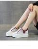 Little white shoes women's shoes 2025 spring new popular summer mesh versatile thick sole inner height increase casual breathable board shoes