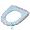 Bathroom Toilet Seat Closestool Washable Soft Warmer Mat Cover Pad Cushion