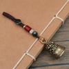 Vintage Brass Bell Car Keychain Brass Handmade Rope Car Keychain Mantra Bell Keyring  Women