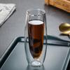 Heat-Resistant Double-Layer Glass Cup for Wine, Coffee, Whiskey, Cocktails – Transparent Drinkware