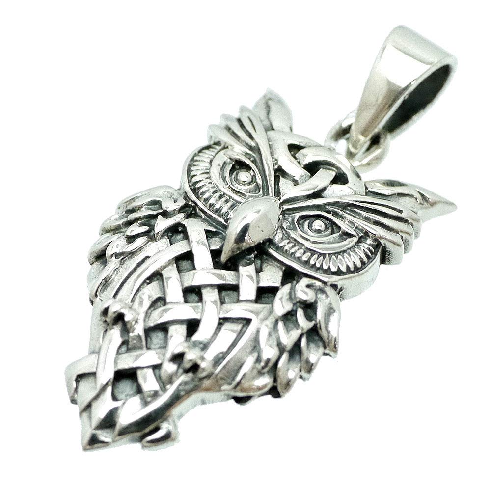 

Срібний кулон-підвіска Сова 925 проби m1 [Silver One] Чоловічий срібний