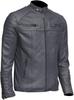 Handmade Lambskin Soft Real Men Jacket Gray Stylish Genuine Lambskin Leather