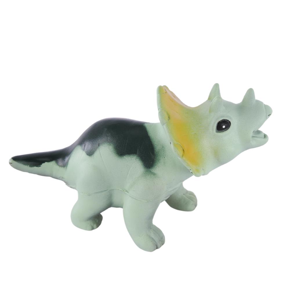 Zestaw Dinozaurów Trzy Figurki Różne Rodzaje Drzewko Zestaw Dla Dzieci