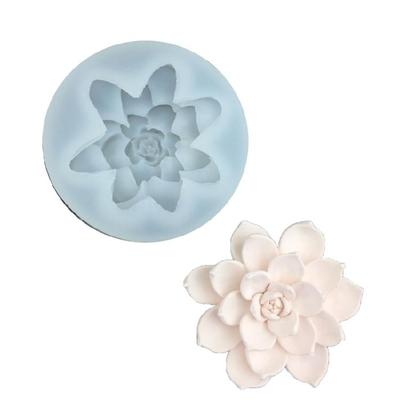 Soap Molds Scented Candle Mould Silicone Craft Moulds Succulent Shaped Clay Mold