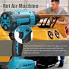 Cordless Heat Gun 2000W Electric Hot Air Gun For Makita 18V Lithium Battery High & Low Temperature and Overload Protection