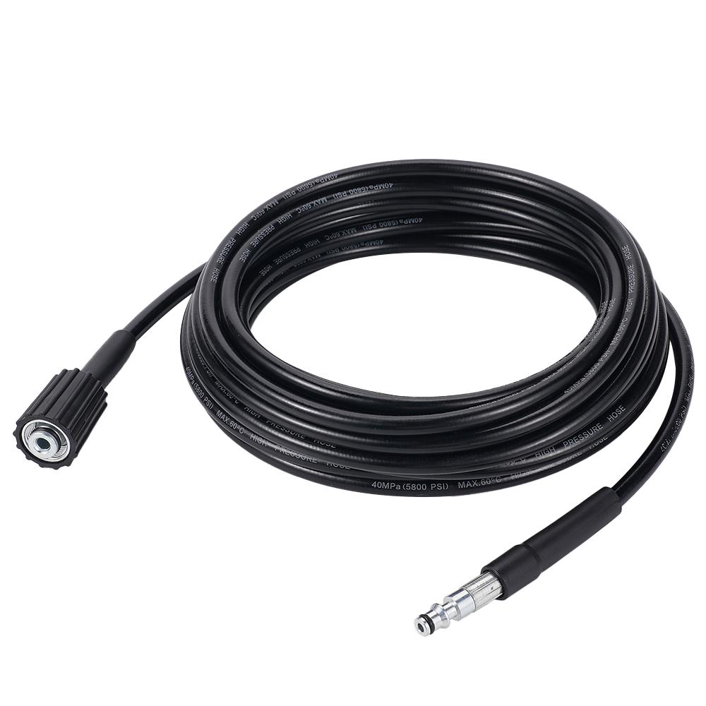 

High Pressure Washer Hose 10M Cleaning Machine Pressure Washer Extension Hose 5800psi M22-14mm Release Water Hose Tube For LAVOR