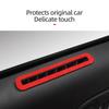 For Ford Mustang GT 2015-2025 Made of Alcantara Car Interior Door Side Air Vent Outlet Panel Trim Stickers Tuning Accessories