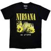 Nirvana 'In Utero Band Photo' (Black) Carbon T-Shirt