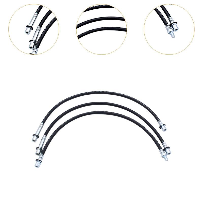 High Performance Extended Brake Line Hose Kit Sturdy Practical Car Accessories for Hilux LN106 LN46 LN60 LN65 RN105 YN65 YN67