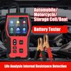Auto Accessories 12V 24V LCD Digital Display Car Battery Tester Diagnostic Tool BT207 Cloud Print Intelligent Digital Automotive Battery Detector