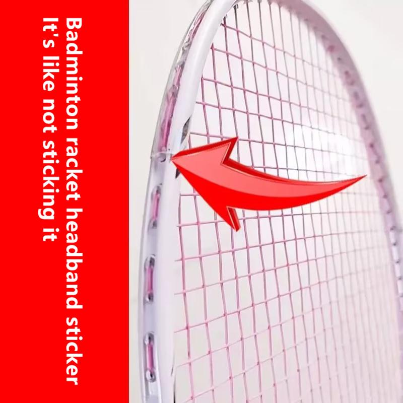 Transparent Anti Abrasion Invisible Badminton Racket Head Edge Protector Tape Self Adhesive Anti Paint Off For Badminton Racket