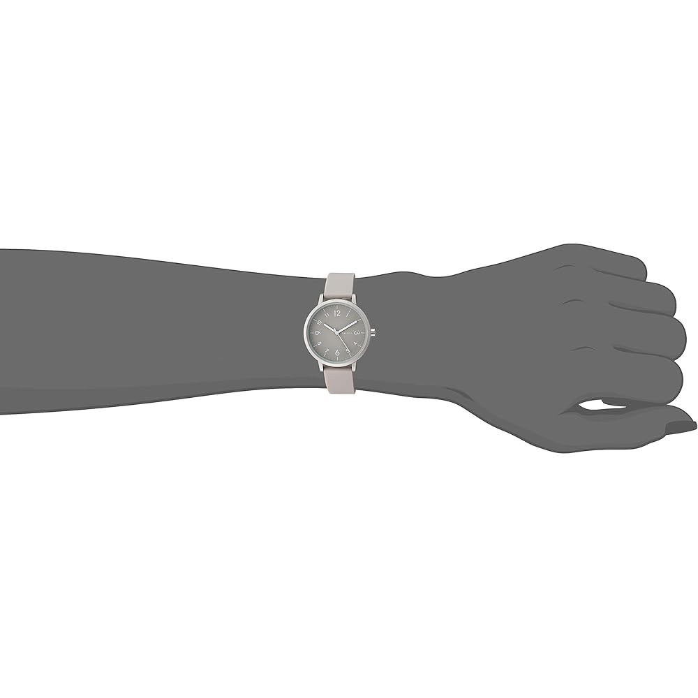 Fieldwork Analog Watch YM007-2 Gray Silicone Strap Women's