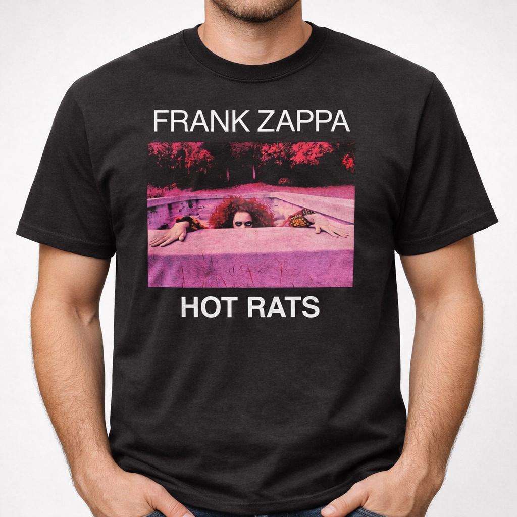 Frank Zappa Hot Rats T Shirt Mens Rock And Roll Music Classic Band Tee Black S