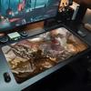 monster hunter Mouse Pad 500X1000 mm Large Gaming Mousepad Gamer XL Rubber Otaku Keyboard Pad Laptop Desk Mat