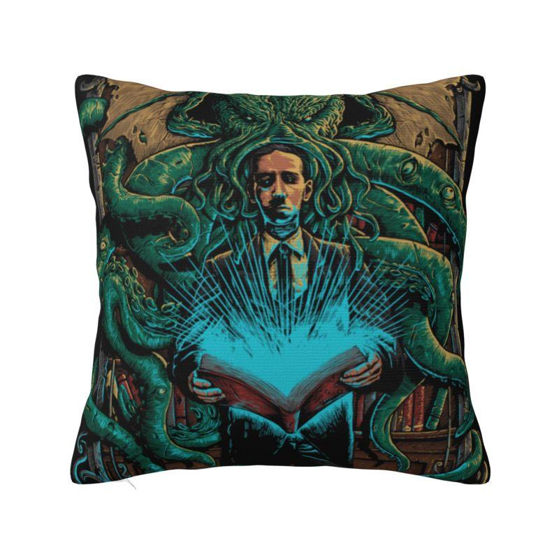 Custom Cthulhu Nordic Cool HP Lovecraft Cushion Cover Polyester The Old God of Rlyeh Pillow Case Home Decor