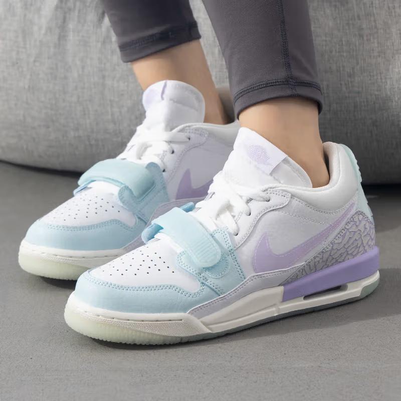 Air Jordan Legacy 312 Low GS Hydrangeas Glacier Blue Kids Sneakers White Sail HQ3820-151
