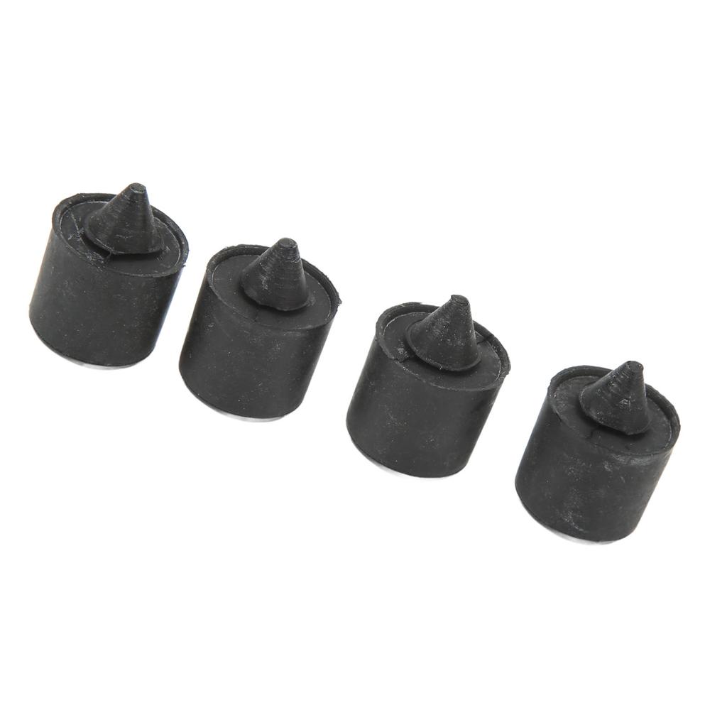 4 Pcs Door Jamb Body Bumpers 16.5mm Rubber Exterior Door Bumper Bump Stop Kit Replacement for Lincoln Mark LT 2006‑2008