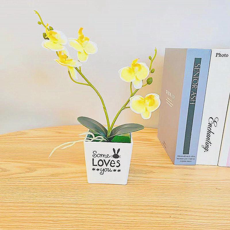 Aphrodite Faux Phalaenopsis Potted Plant 3d Printing Design For Decor Indoor