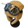 Winter Fietsmuts Bril 1 Stuks/1 Set Pet Zacht Opvouwbaar Oorkleppen Fleece Verdikt Lei Feng Unisex Warm Houden Wasbaar Oogbescherming Aviator voor Skiën