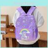 Childrens Unicorn Bag Nylon Backpack Printed Student Cartoon Cute Backpack
