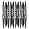 ZEBRA Markierstift Makki Ultra Fine Schwarz 10 Stück B-MO-120-MC-BK