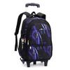 Schulrucksack für Kinder Jungen mit Rollen Tasche Schülerrucksack Trolley Schultasche mit Rädern Rollendes Gepäck Buchtasche